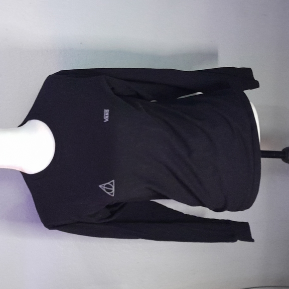 Vans Other - Vans X Harry Potter Deathly Hallows Long Sleeve T-shirt Size S NWOT🦒71